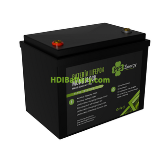 Bater�a de LiFePO4 PFS Energy 12.8V 45Ah | PFS-MK35-12V45Ah-C32